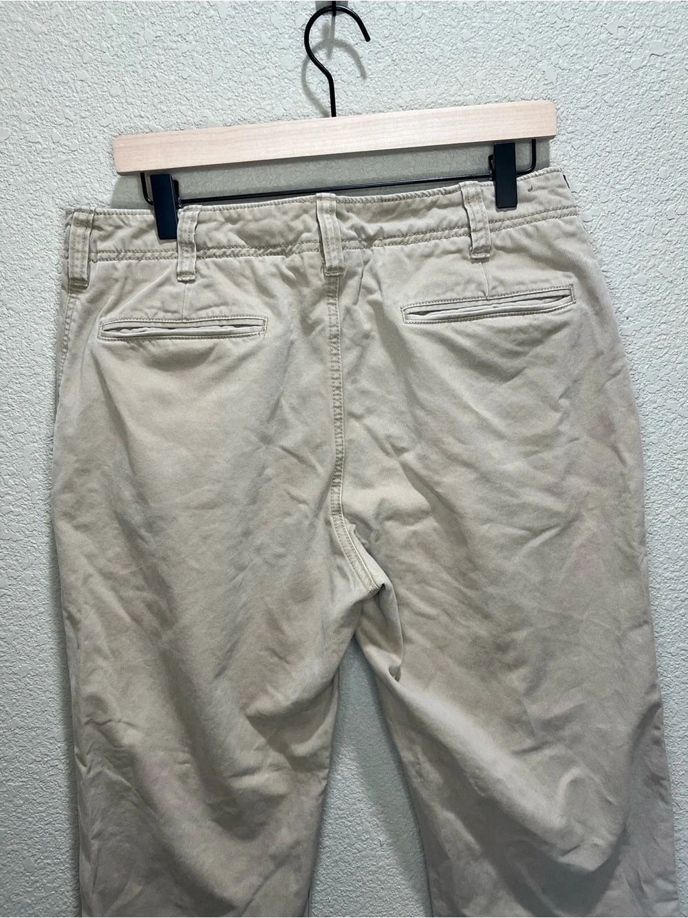 J.Crew Men’s Khaki Chino Pants Size 32x34 Tan Casual Cotton Trousers